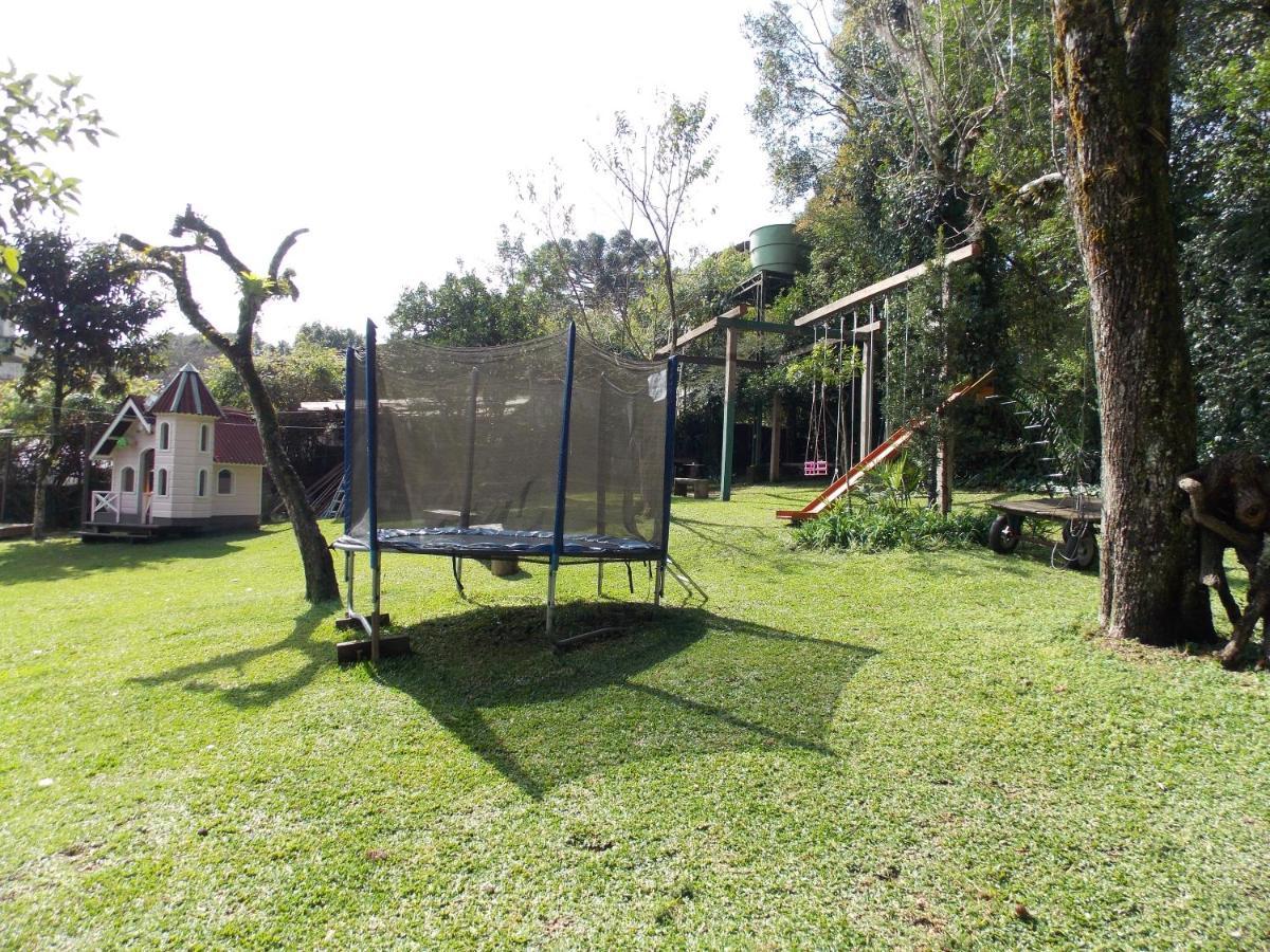 Villa Sobrado Estilo Alemao Canela Esterno foto