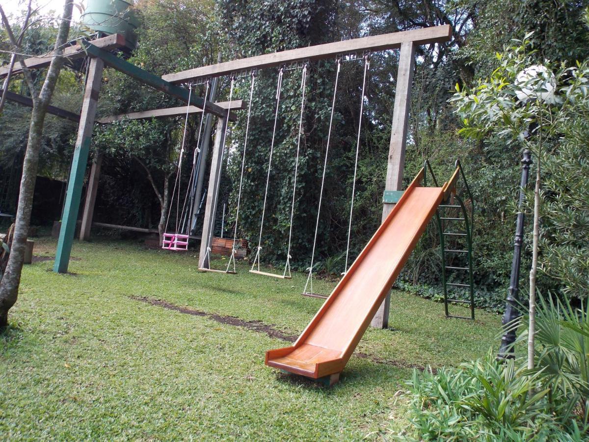 Villa Sobrado Estilo Alemao Canela Esterno foto