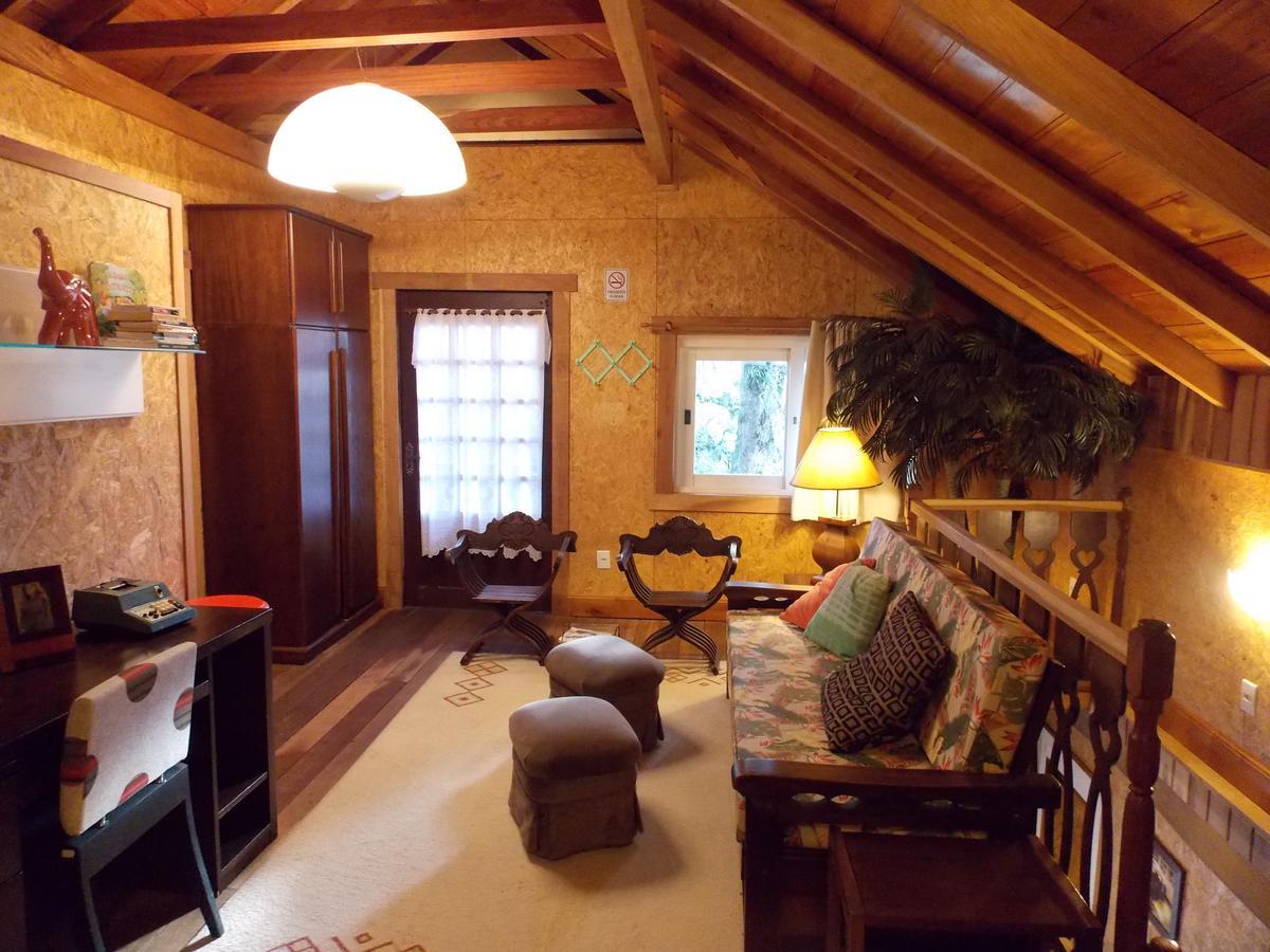 Villa Sobrado Estilo Alemao Canela Esterno foto