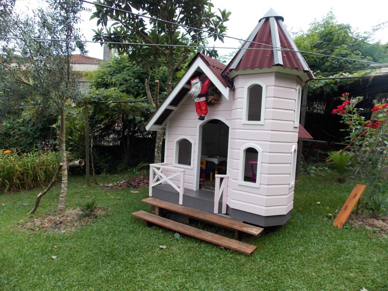 Villa Sobrado Estilo Alemao Canela Esterno foto